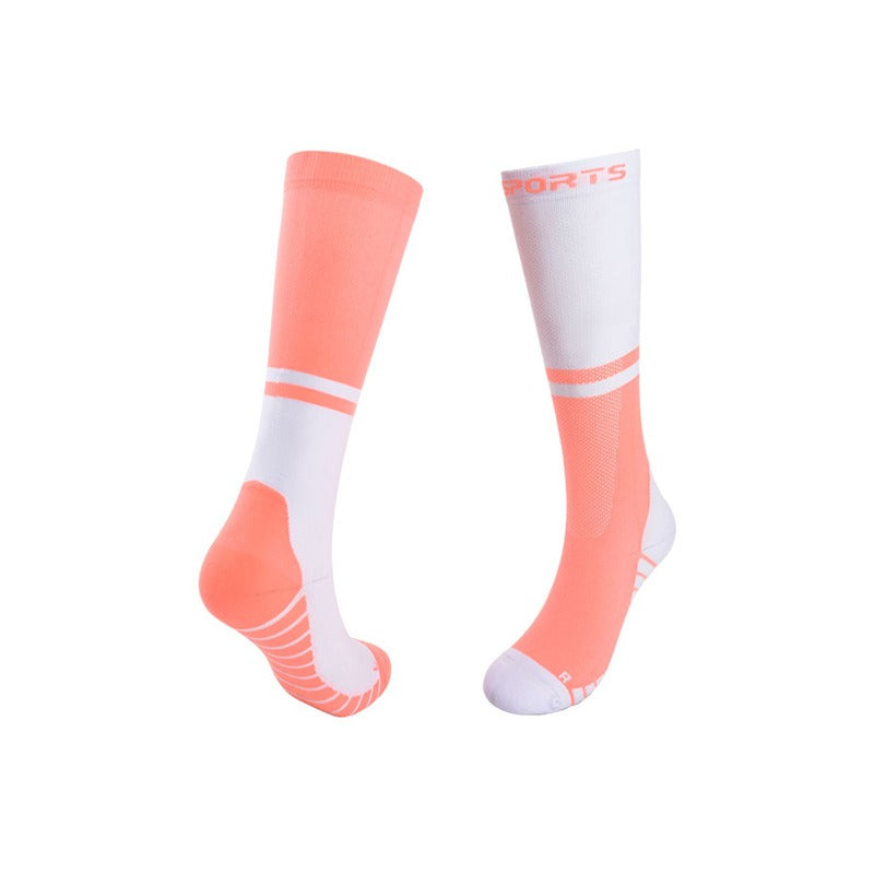 Running socks long tube compression elastic socks skipping rope riding socks pressure sports socks children's socks