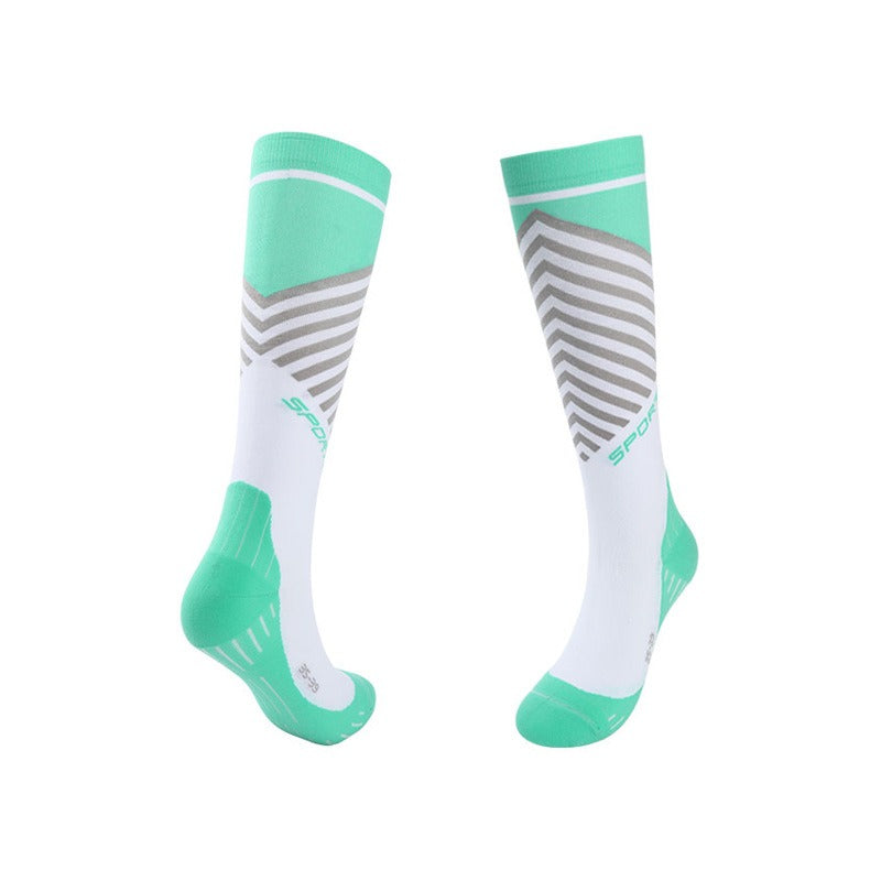 Running socks long tube compression elastic socks skipping rope riding socks pressure sports socks children's socks