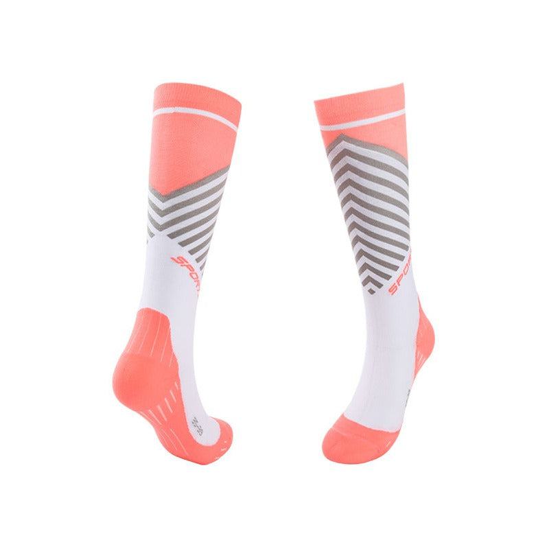 Running socks long tube compression elastic socks skipping rope riding socks pressure sports socks children's socks