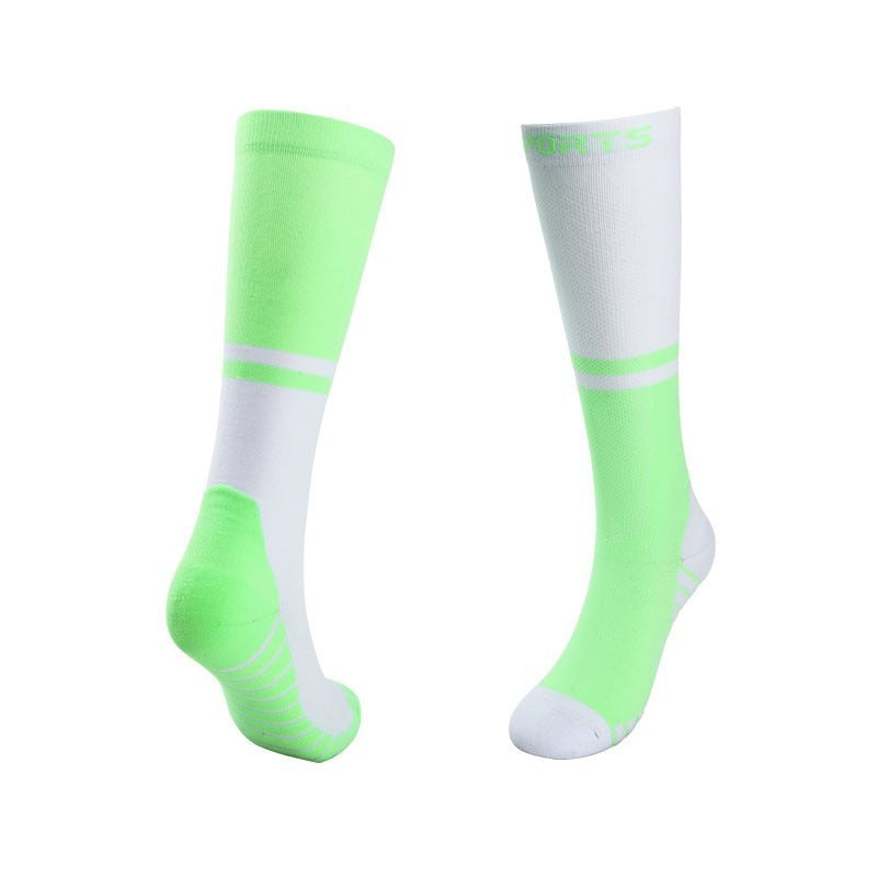 Running socks long tube compression elastic socks skipping rope riding socks pressure sports socks children's socks