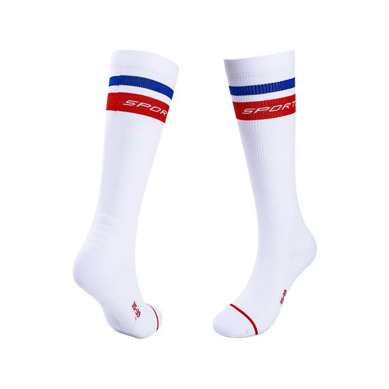 Laufsocken Lange Röhrenkompressionssocken Elastische Socken Springseil Reitsocken Drucksportsocken Kindersocken