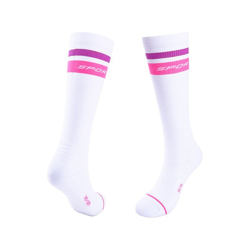 Running socks long tube compression elastic socks skipping rope riding socks pressure sports socks children's socks