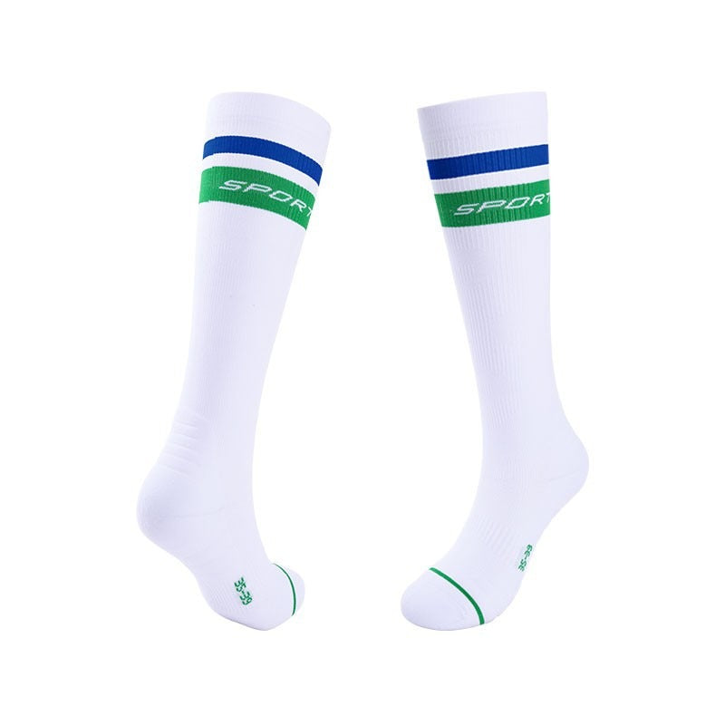 Laufsocken Lange Röhrenkompressionssocken Elastische Socken Springseil Reitsocken Drucksportsocken Kindersocken