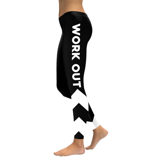 Leggings ajustados a rayas para mujer, nuevos, para entrenamiento, con estampado digital, para fitness, cintura alta, con parches en blanco y negro 