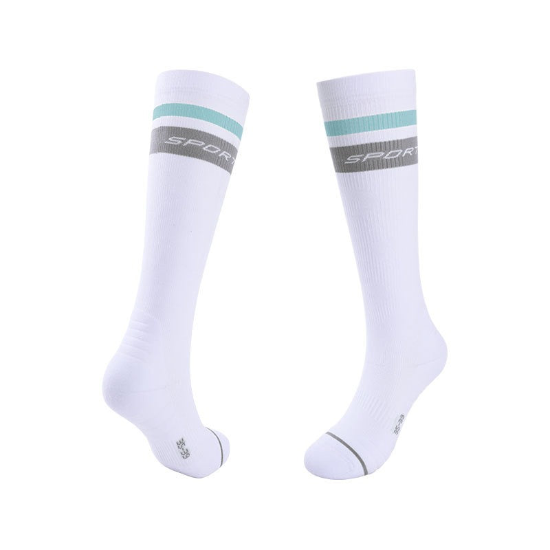 Laufsocken Lange Röhrenkompressionssocken Elastische Socken Springseil Reitsocken Drucksportsocken Kindersocken