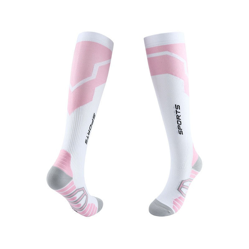 Running socks long tube compression elastic socks skipping rope riding socks pressure sports socks children's socks