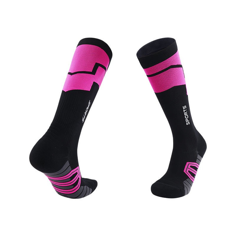 Running socks long tube compression elastic socks skipping rope riding socks pressure sports socks children's socks