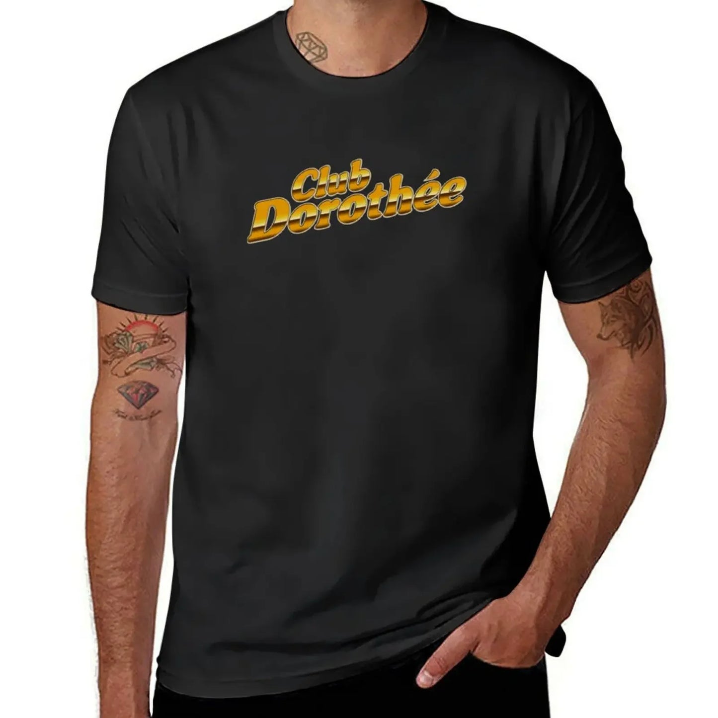 Dorothée Club Classic Essential T-Shirt Bluse Übergrößen Übergrößen Billige Sachen T-Shirts für Männer Grafik