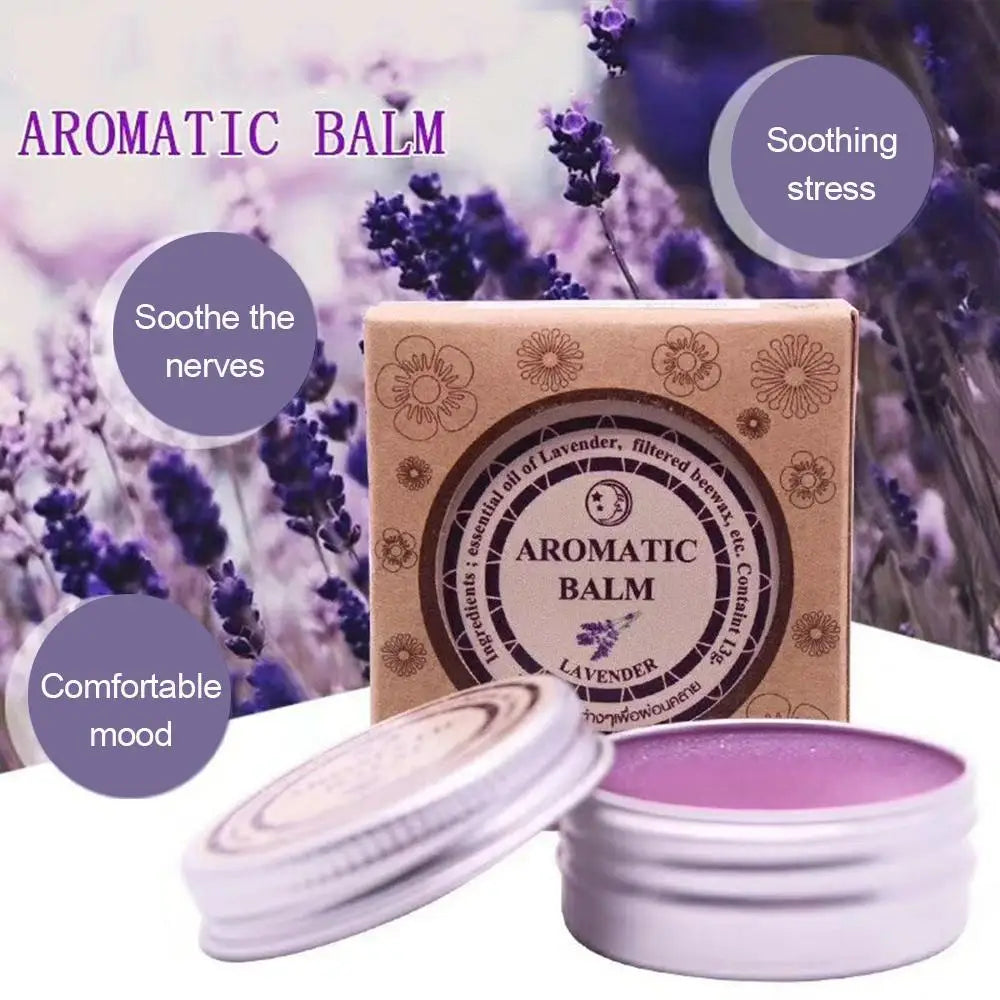 1 ~ 10 piezas de crema aromática para insomnio con lavanda que mejora el sueño y alivia el estado de ánimo 