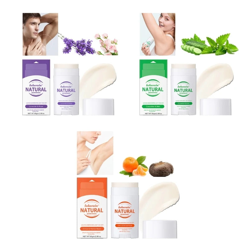 Tragbarer natürlicher Deodorant-Stick Beauty Health Antitranspirant-Creme 