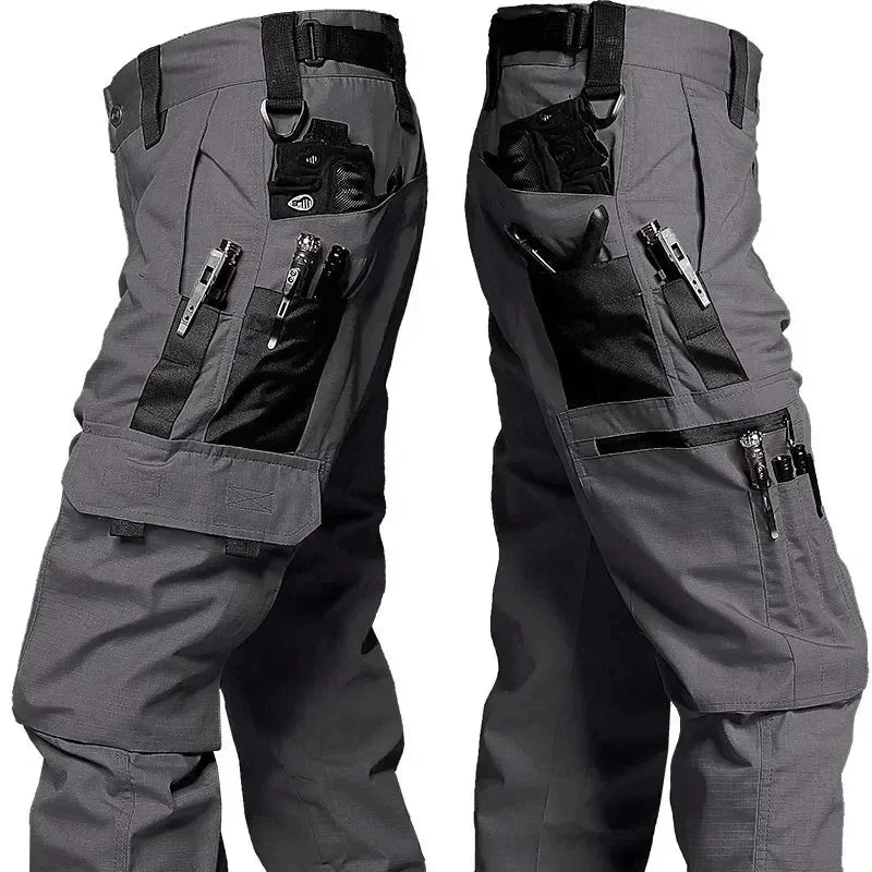 Neue Taktische Arbeitshose Herren Outdoor Cargohose Multi-Pocket Wasserdichte Hose Herbst Frühling Outdoor Arbeitskleidung Wanderhose