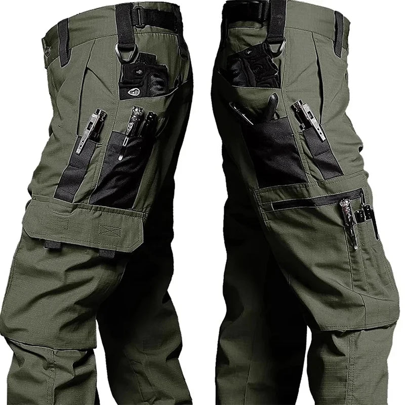 Neue Taktische Arbeitshose Herren Outdoor Cargohose Multi-Pocket Wasserdichte Hose Herbst Frühling Outdoor Arbeitskleidung Wanderhose